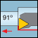 Innen 60° dreieckig 91° Einstellwinkel