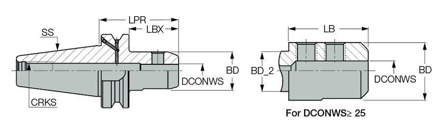 BT40 EM 6X 50