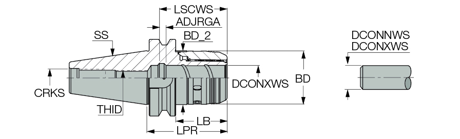 BT40 MAXIN 32X108