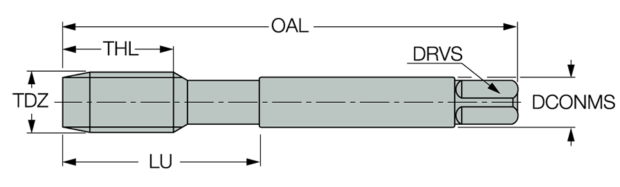 TPSN M-2.5X0.45-H HETC